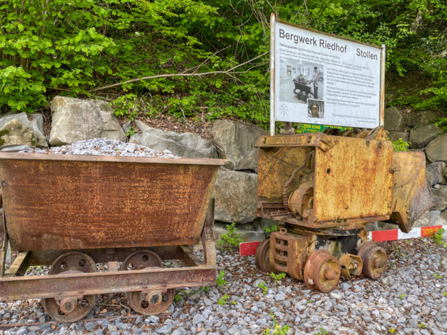 Besichtigung Bergwerk Riedhof Aeugstertal