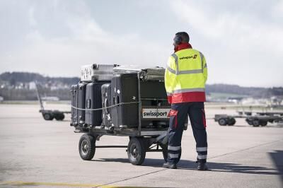 Flughafen – Wege des Gepäcks