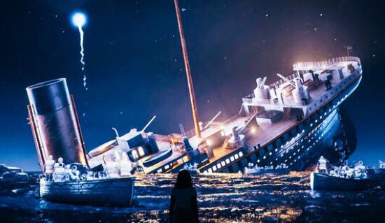 Titanic – Lichthalle Maag