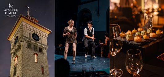 Dinner Theater von Monsieur Lumiere