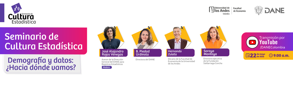 Seminario de Cultura Estadística. Demografía y datos: ¿Hacia dónde vamos?