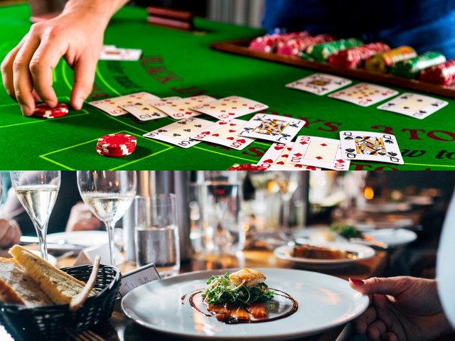 Casino Besuch mit 3 Gang Menü