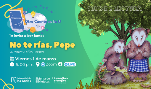 Imagen Otro cuento en la U: No te rías, Pepe