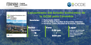 Imagen Lanzamiento del Estudio Económico de la OCDE para Colombia