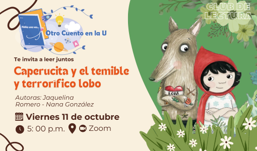 Imagen Otro cuento en la U: Caperucita y el temible y terrorífico lobo