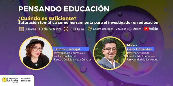 Imagen Pensando Educación: ¿Cuándo es suficiente? saturación temática como herramienta para el investigador en educación