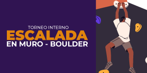 Imagen Torneo interno de escalada en muro - Boulder 2024-2