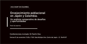Imagen JICA Chair: Envejecimiento Poblacional en Japón y Colombia - Un análisis comparativo de desafíos y oportunidades