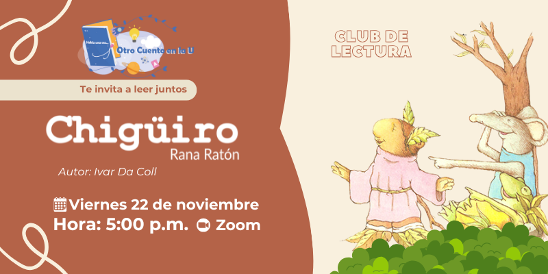 Imagen Otro cuento en la U: Chigüiro Rana Ratón