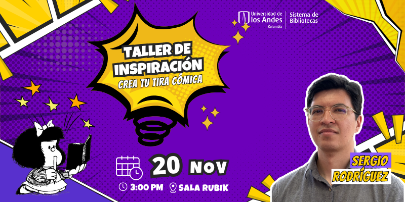 Imagen Taller de inspiración: crea tu tira cómica