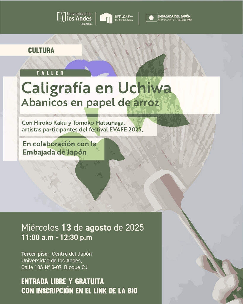 Imagen TALLER · Caligrafía en Uchiwa