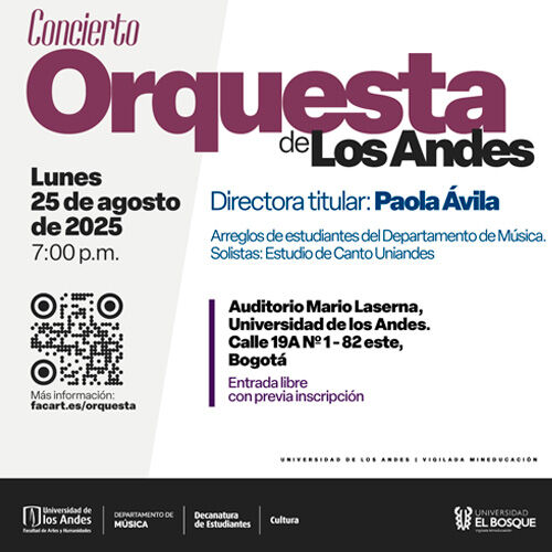 Imagen CONCIERTO ORQUESTA DE LOS ANDES | AGOSTO 2025