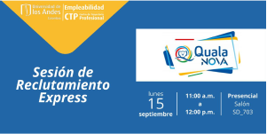 Imagen Sesión de reclutamiento express Quala