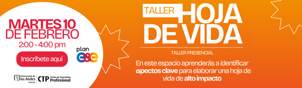 Imagen Taller - Hoja de Vida 2026-1