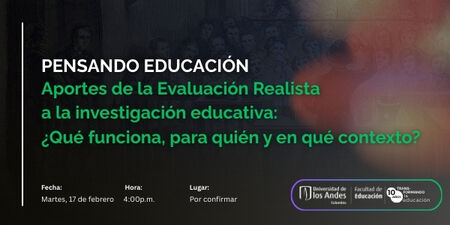 Imagen Pensando Educación - Aportes de la Evaluación Realista a la investigación educativa: ¿Qué funciona, para quién y en qué contexto?