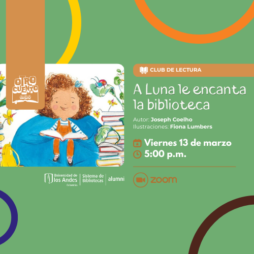 Imagen Otro Cuento en la U "A luna le encanta la Biblioteca"