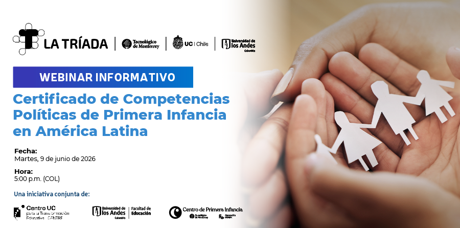 Imagen Webinar informativo - Certificado de Competencias Políticas de Primera Infancia en América Latina