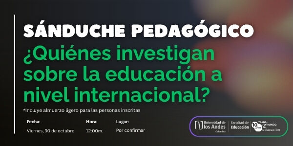 Imagen Sánduche Pedagógico: ¿Quiénes investigan sobre la educación a nivel internacional?