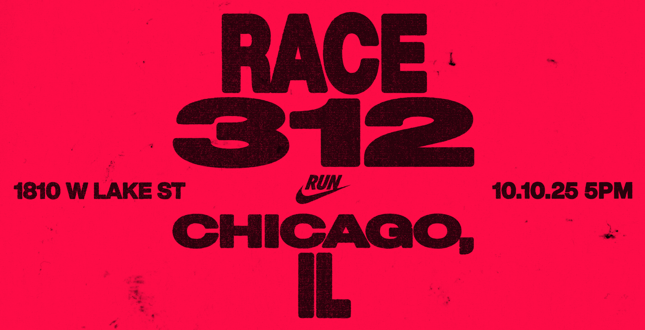 Race 312 — Runner Registration